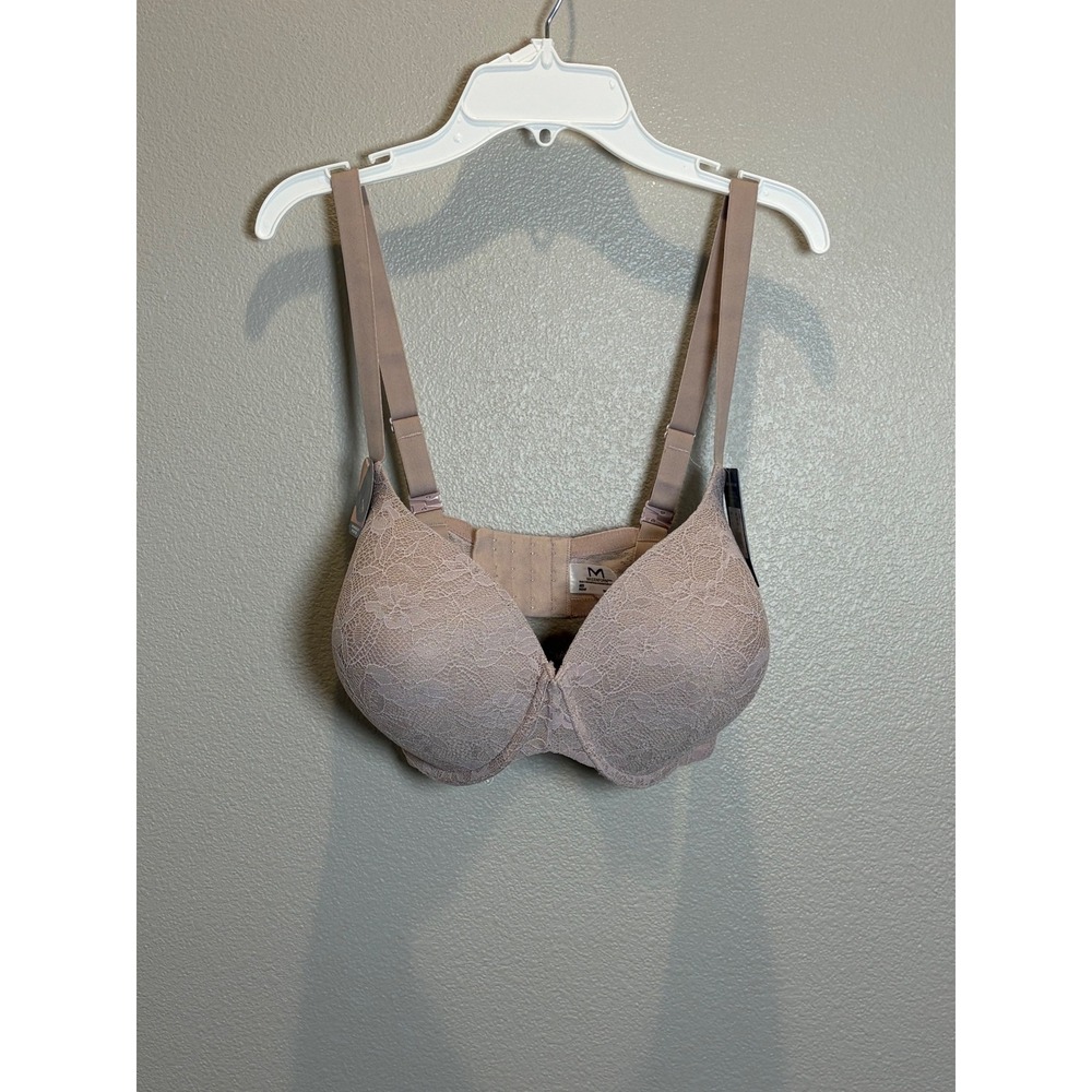 Maidenform Basically Sexy Custom Lift Lace Bra Taupe MBT846 40D NWT
